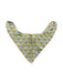 A Blue Bibs from The Wee Bean in size O/S for neutral. (Front View)