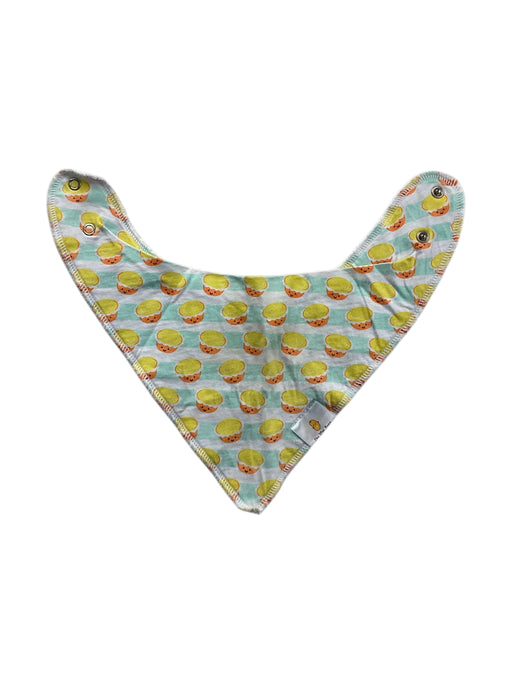 A Blue Bibs from The Wee Bean in size O/S for neutral. (Front View)