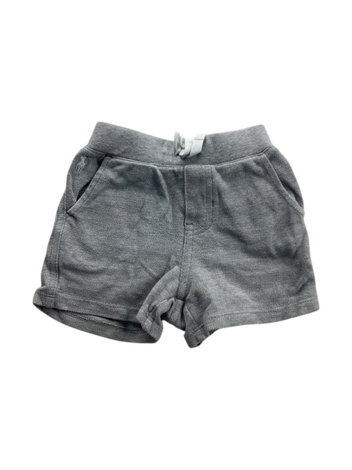 A Grey Shorts from Ralph Lauren in size 6-12M for neutral. (Front View)
