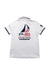 A White Short Sleeve Polos from Polo Ralph Lauren in size 2T for boy. (Back View)