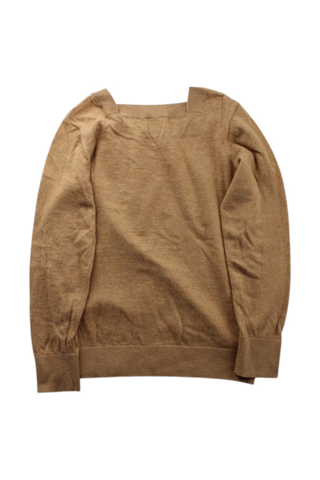 A Beige Knit Sweaters from Burberry in size 10Y for girl. (Back View)
