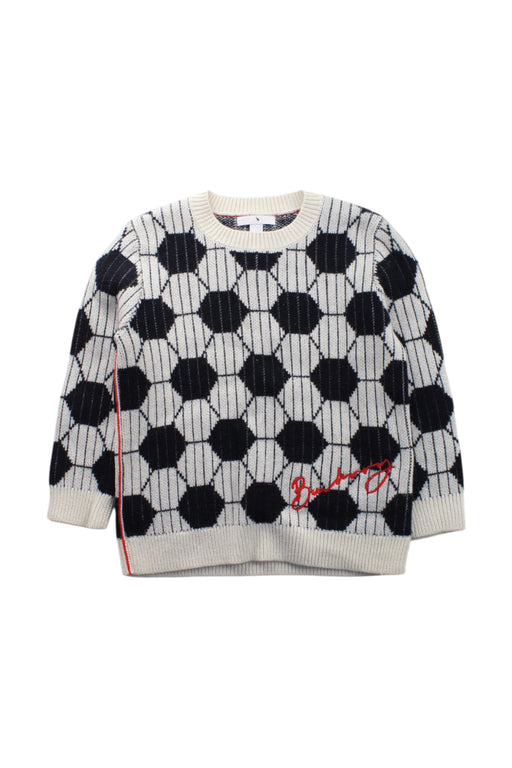 A Black Knit Sweaters from Burberry in size 6T for neutral. (Front View)