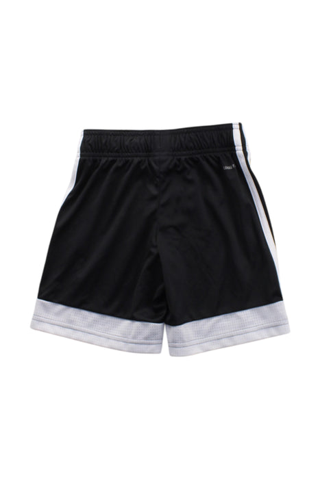 A Black Active Shorts from Adidas in size 7Y for neutral. (Back View)