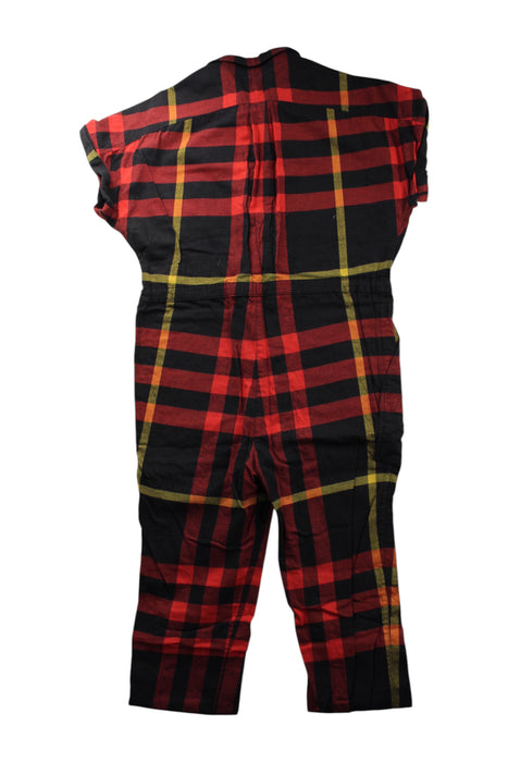 A Multicolour Short Sleeve Rompers from Burberry in size 10Y for neutral. (Back View)