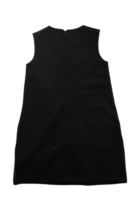 A Black Sleeveless Dresses from Armani in size 8Y for girl. (Back View)