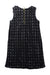 A Black Sleeveless Dresses from Kate Spade in size 6T for girl. (Back View)