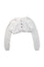 A White Cardigans from La Compagnie des Petits in size 3T for girl. (Front View)