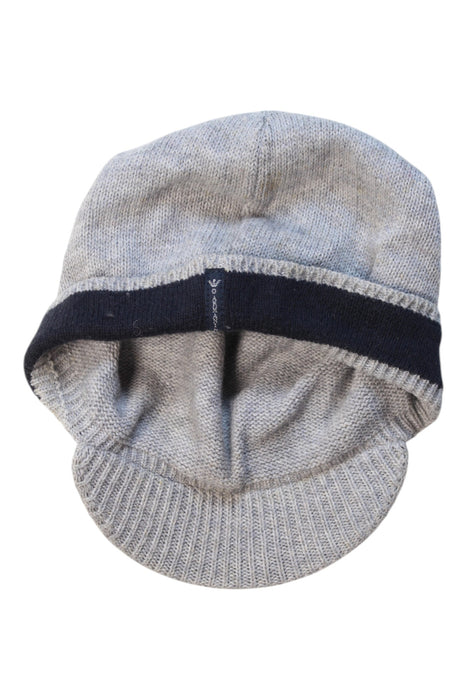 A Grey Winter Hats from Armani in size 4T for boy. (Back View)