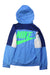 A Blue Lightweight Jackets from Nike in size 13Y for boy. (Back View)
