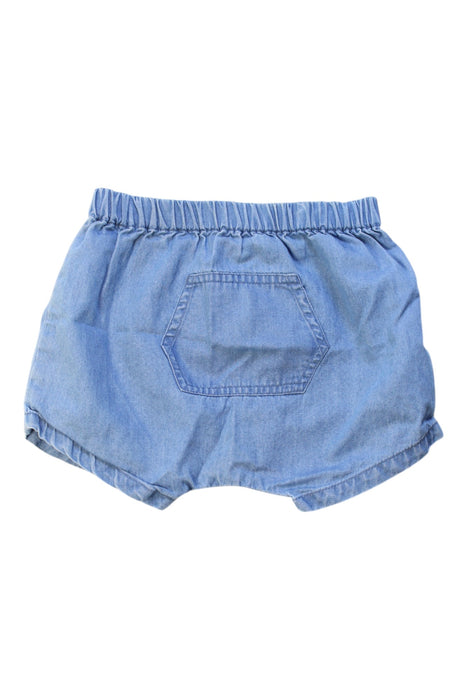 A Blue Bloomers from Bout'Chou in size 0-3M for boy. (Front View)