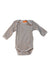 A Grey Long Sleeve Bodysuits from Nature Baby in size 3-6M for boy. (Front View)