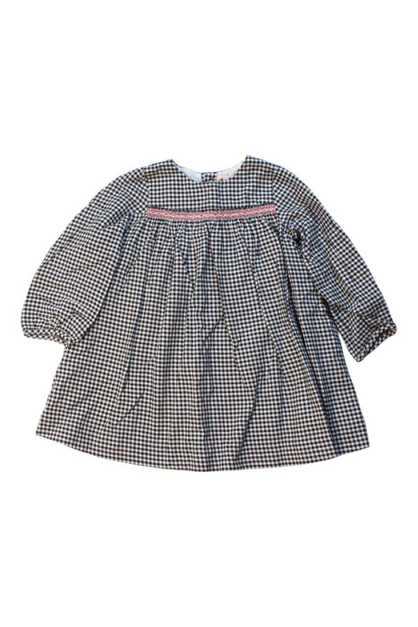 A Black Long Sleeve Dresses from Bonpoint in size 2T for girl. (Front View)
