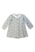 A Multicolour Long Sleeve Dresses from Petit Bateau in size 3T for girl. (Front View)