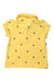 A Yellow Short Sleeve Polos from Tommy Hilfiger in size 3T for neutral. (Back View)