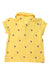 A Yellow Short Sleeve Polos from Tommy Hilfiger in size 3T for neutral. (Back View)