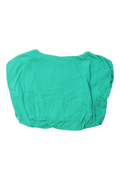 A Green Short Sleeve Tops from Seed in size 5T for girl. (Back View)