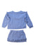 A Blue Skirt Sets from Seed in size 6T for girl. (Back View)