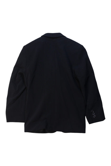A Black Blazers from Calvin Klein in size 10Y for boy. (Back View)