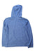 A Blue Hooded Sweatshirts from Hanna Andersson in size 12Y for boy. (Back View)