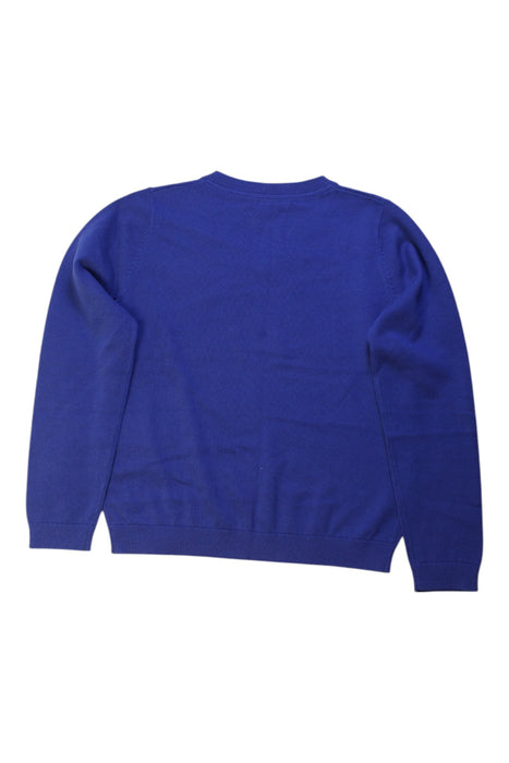 A Blue Knit Sweaters from Bonpoint in size 8Y for boy. (Back View)