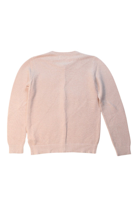 A Peach Cardigans from Molo in size 6T for girl. (Back View)