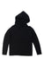 A Black Hooded Sweatshirts from Excuse My French in size 10Y for girl. (Front View)