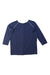 A Navy Long Sleeve Tops from Excuse My French in size 8Y for girl. (Back View)