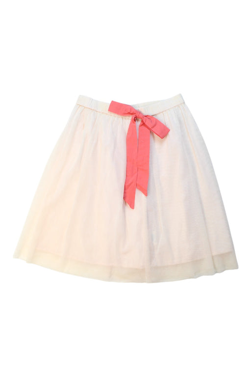 A White Tulle Skirts from Arsène et les pipelettes in size 4T for girl. (Front View)
