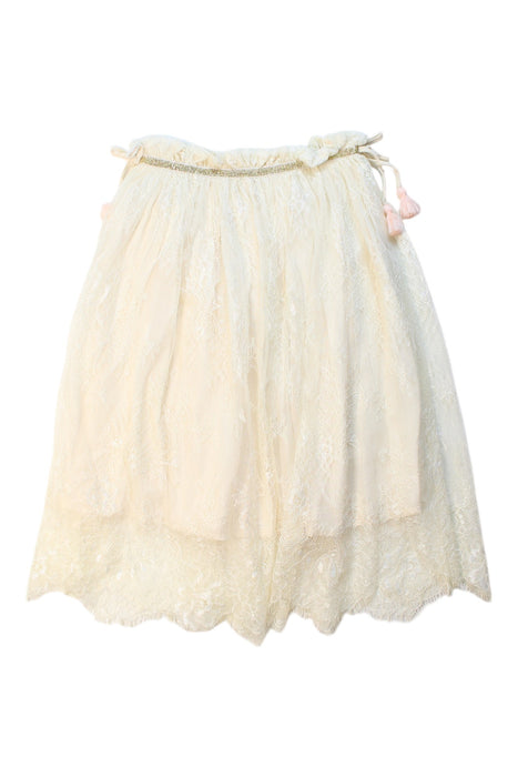 A Ivory Tulle Skirts from Louise Misha in size 6T for girl. (Back View)