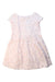 A Pink Short Sleeve Dresses from Bonpoint in size 10Y for girl. (Front View)