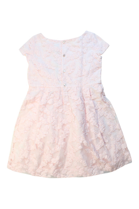 A Pink Short Sleeve Dresses from Bonpoint in size 10Y for girl. (Back View)