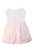 A Pink Short Sleeve Dresses from Bonpoint in size 10Y for girl. (Back View)