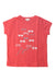 A Red Short Sleeve T Shirts from Bonpoint in size 6T for girl. (Front View)