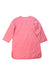 A Pink Long Sleeve Dresses from Tang'Roulou in size 6T for girl. (Back View)