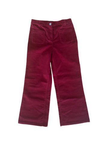 A Burgundy Casual Pants from Jacadi in size 8Y for neutral. (Front View)