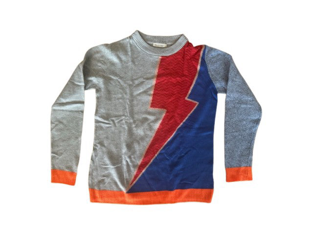 A Grey Knit Sweaters from Billybandit in size 10Y for neutral. (Front View)