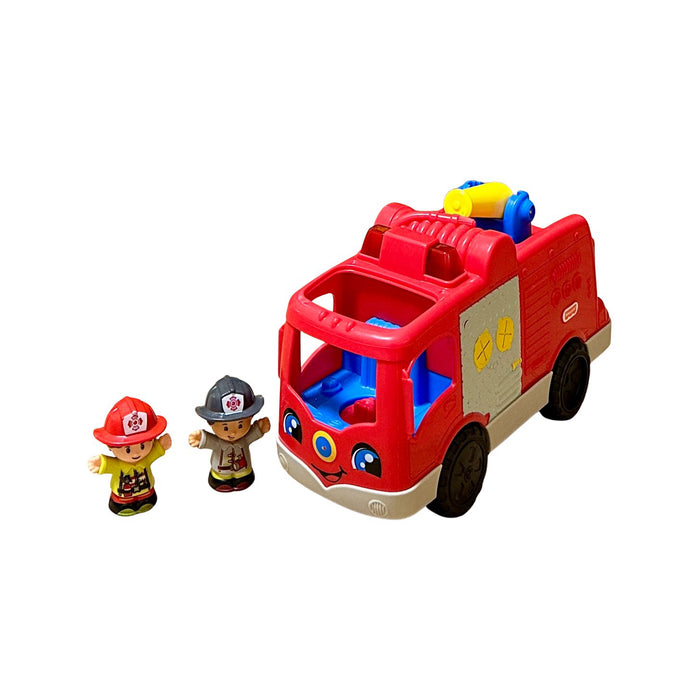 A Red Cars Trucks Trains & Remote Control from Fisher Price in size O/S for neutral. (Front View)