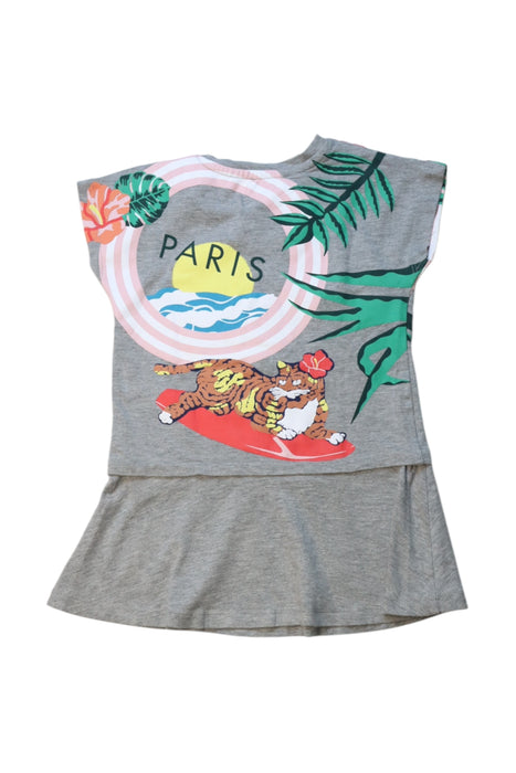 A Multicolour Short Sleeve Dresses from Kenzo in size 18-24M for girl. (Back View)
