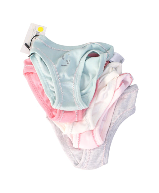 A Multicolour Underwear from Petit Bateau in size 4T for girl. (Front View)