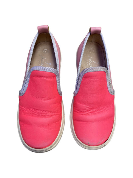 A Pink Slip Ons from Jacadi in size 4T for girl. (Back View)