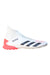A White Cleats/Soccer Shoes from Adidas in size 6T for boy. (Front View)