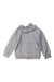 A Grey Zippered Sweatshirts from Little Marc Jacobs in size 3T for girl. (Front View)