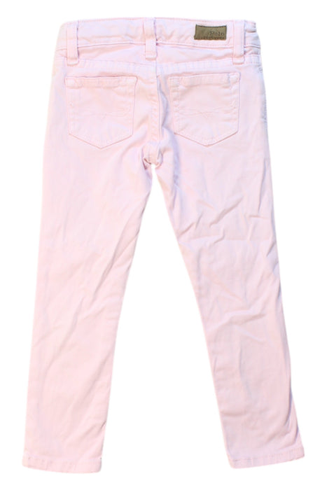 A Pink Jeans from Polo Ralph Lauren in size 3T for girl. (Back View)
