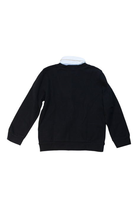 A Black Cardigans from Comme Ca Ism in size 6T for boy. (Back View)