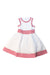 A White Sleeveless Dresses from Nicholas & Bears in size 2T for girl. (Front View)
