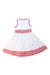 A White Sleeveless Dresses from Nicholas & Bears in size 2T for girl. (Back View)