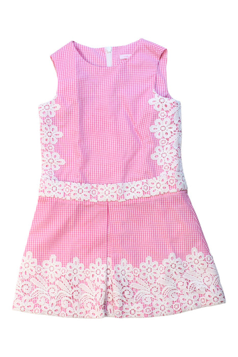 A Pink Sleeveless Dresses from Nicholas & Bears in size 3T for girl. (Front View)