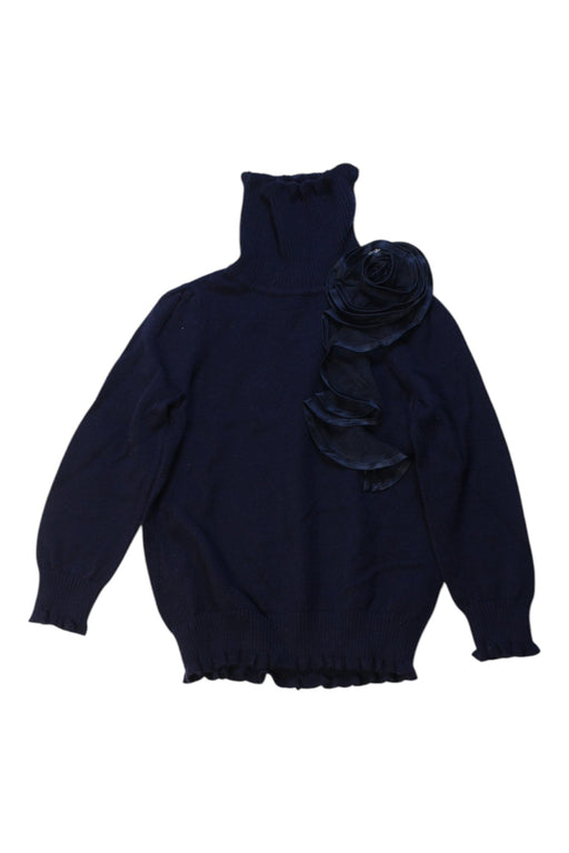 A Navy Knit Sweaters from Nicholas & Bears in size 3T for girl. (Front View)