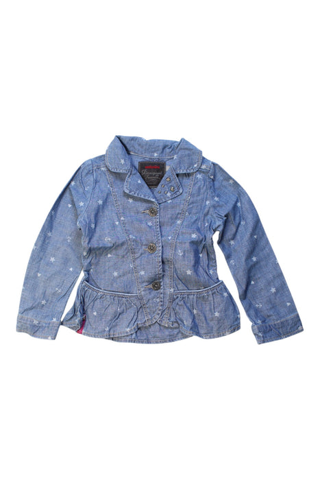 A Blue Blazers from Catimini in size 3T for girl. (Front View)