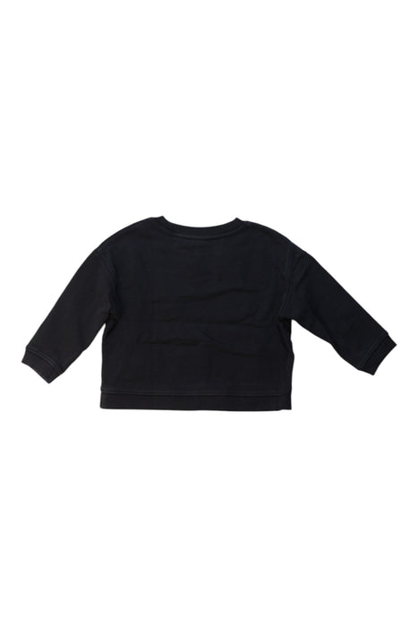 A Black Sweatshirts from Arket in size 2T for girl. (Back View)